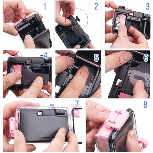 博客來 素色雙扣式防水相機 135底片沖洗式 隨機出貨 顏色隨機出貨