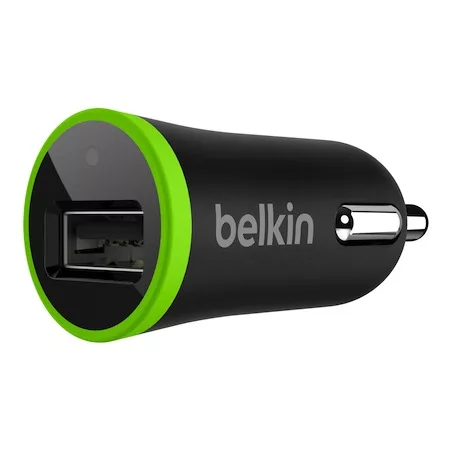 博客來 Belkin 汽車迷你充電器for Iphone Ipad Ipod黑色