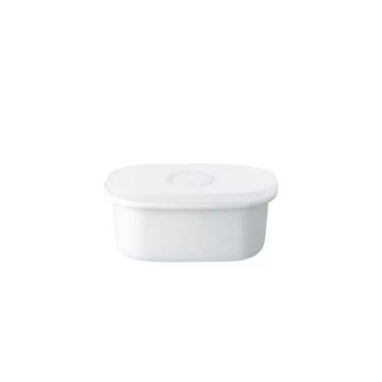 博客來 Muji 無印良品 密閉式琺瑯保存容器 小