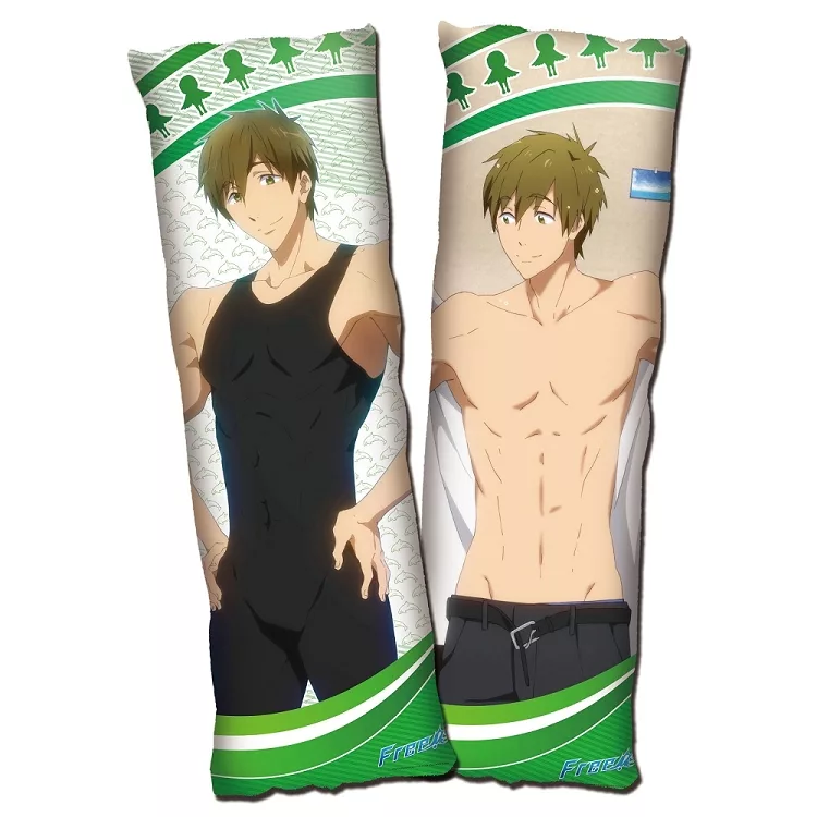 博客來 Free 等身抱枕 真琴 綠