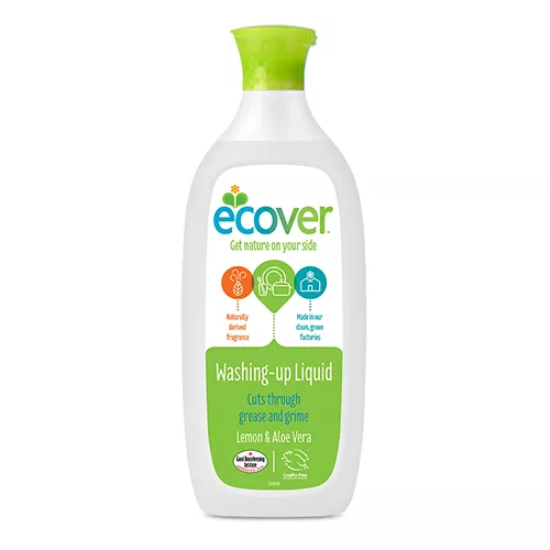 博客來 Ecover宜珂親膚洗碗精萊姆蘆薈500ml