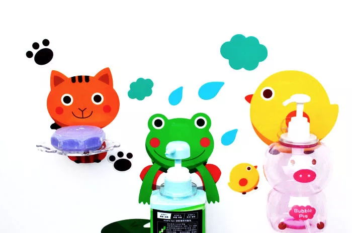 博客來 無痕掛勾 浴室收納造型組 夏日午後