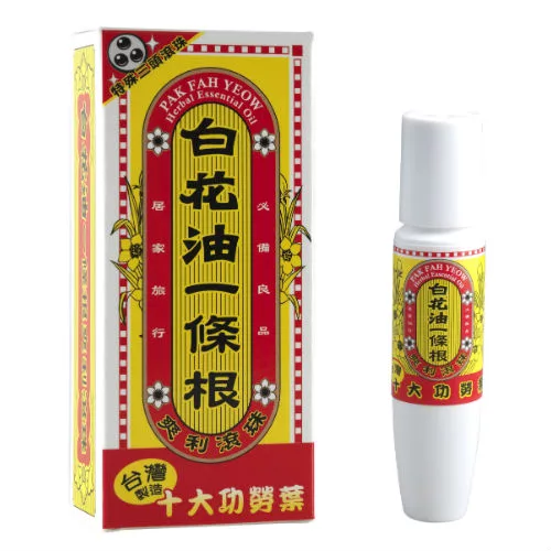 博客來 白花油一條根爽利滾珠 15ml