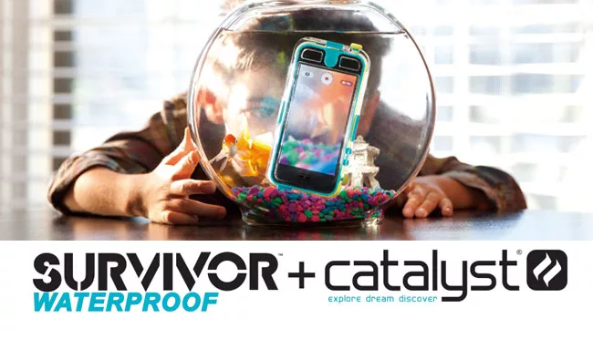 博客來 Griffin Survivor Catalyst Waterproof Iphone5防水保護殼 黑 透明