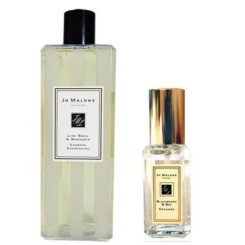 博客來 Jo Malone 青檬 蘿勒 柑橘洗髮精 250ml Q版香水 9ml