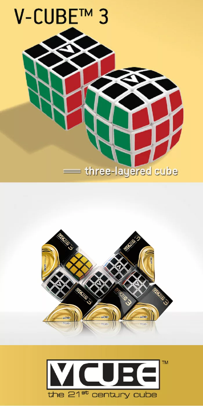 博客來 希臘v Cube 3x3x3 益智魔術方塊