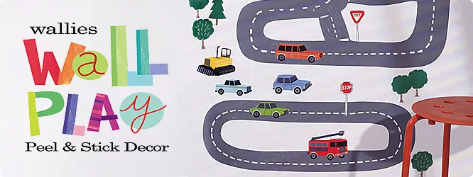 美國Wallies - 美國進口童趣壁貼-城堡身高尺