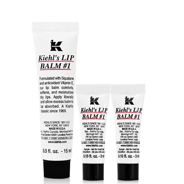 博客來 Kiehl S 契爾氏1號護唇膏15ml加贈1號護唇膏3mlx2 百貨專櫃貨