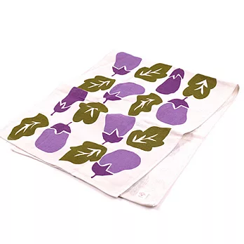 taoru 日本毛巾 和的風物詩_茄子 34*90 cm