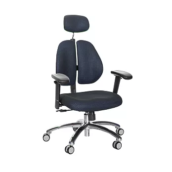 GXG 雙背涼感 電腦椅 (鋁腳/升降滑面扶手) TW-2995LUA6 請備註顏色