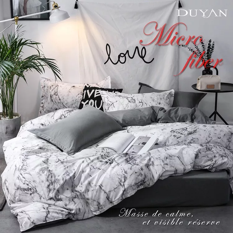 博客來 Duyan 竹漾 台灣製天絲絨雙人床包三件組 簡約大理石 博客來 Duyan 竹漾 台灣製天絲絨雙人床包三件組 簡約大理石