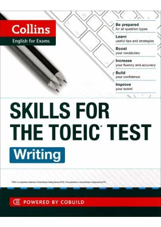 Collins-Skills for the TOEIC Test：Writing