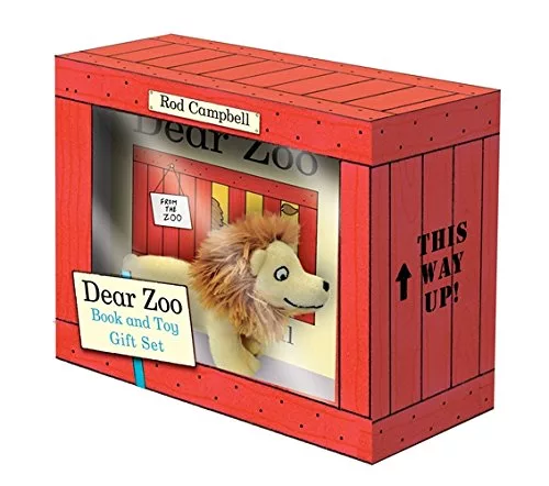 Dear Zoo board book and plush set