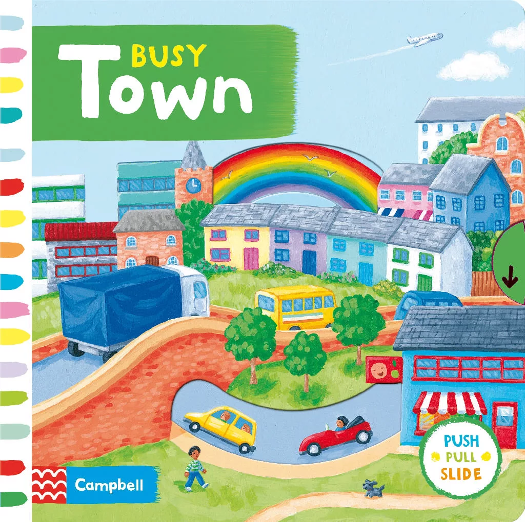 硬頁機關遊戲書：忙碌的小鎮 Busy Town