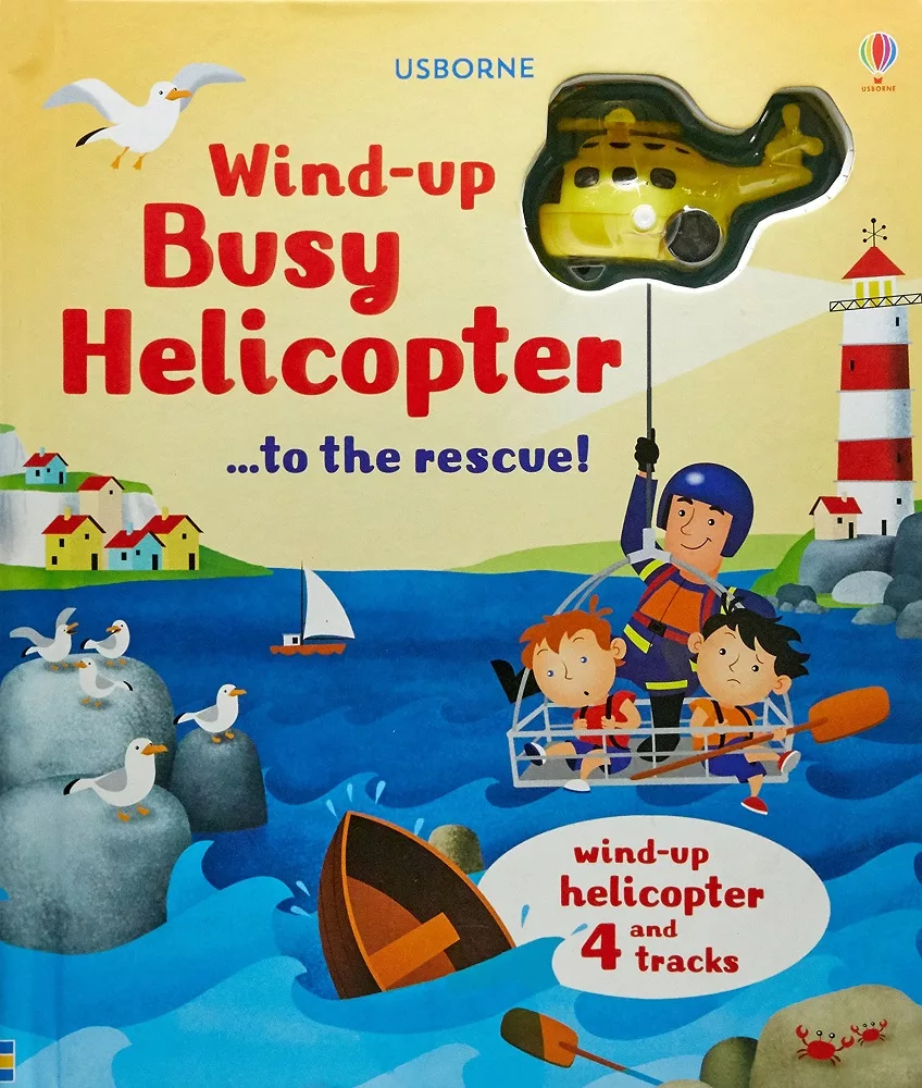Wind-up busy helicopter...to the rescue