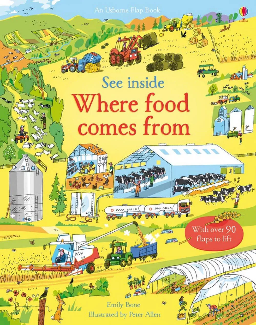 知識翻翻書See Inside Where food comes from（6歲以上）