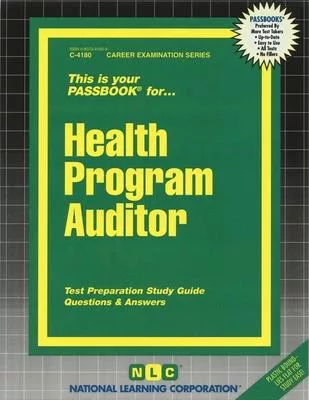 Health Program Auditor: Passbooks Study Guide