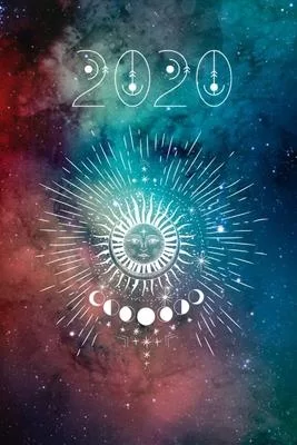 2020: Sun Starburst Galaxy Daily Planner Diary