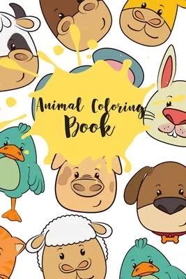 Animal Coloring book: Coloring book for kids to fill in