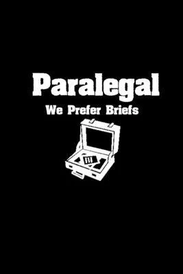 Paralegal We Prefer briefs: 110 Game Sheets - 660 Tic-Tac-Toe Blank Games - Soft Cover Book for Kids - Traveling & Summer Vacations - 6 x 9 in - 1