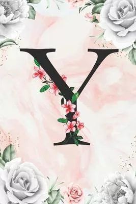 Y: Cute Initial Monogram Letter Y Gratitude and Daily Reflection Journal For Mindfulness and Productivity A 120 Day Daily