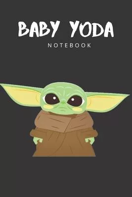 Baby Yoda Notebook: Baby Yoda Themed Gift for Series Fans