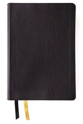 Nkjv, Thompson Chain-Reference Bible, Large Print, European Bonded Leather, Black, Red Letter, Thumb Indexed, Comfort Print