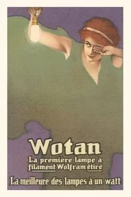 Vintage Journal Early Light Bulb Advertisement