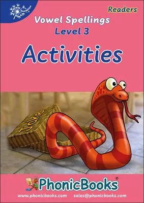 Phonic Books Dandelion Readers Vowel Spellings Level 3 Jake, the Snake Activities: Activities Accompanying Dandelion Readers Vowel Spellings Level 3 J
