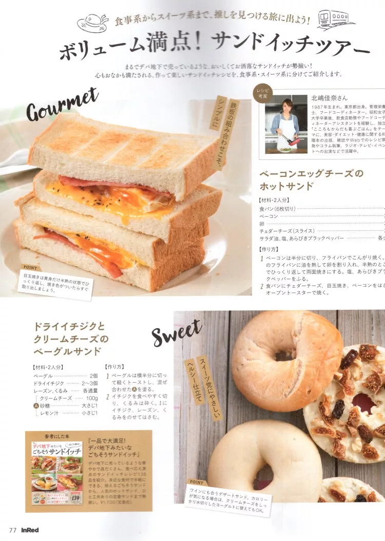 豐盛滿足三明治食譜