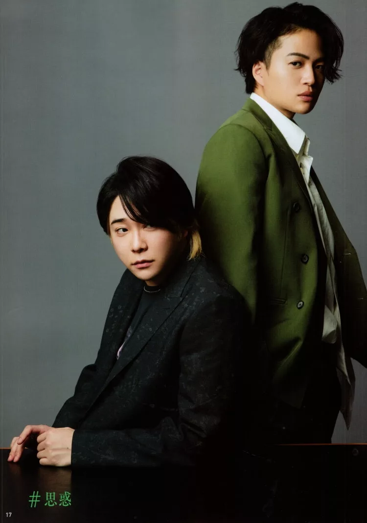 菊池風磨（timelesz）╳大森元貴（Mrs. GREEN APPLE）