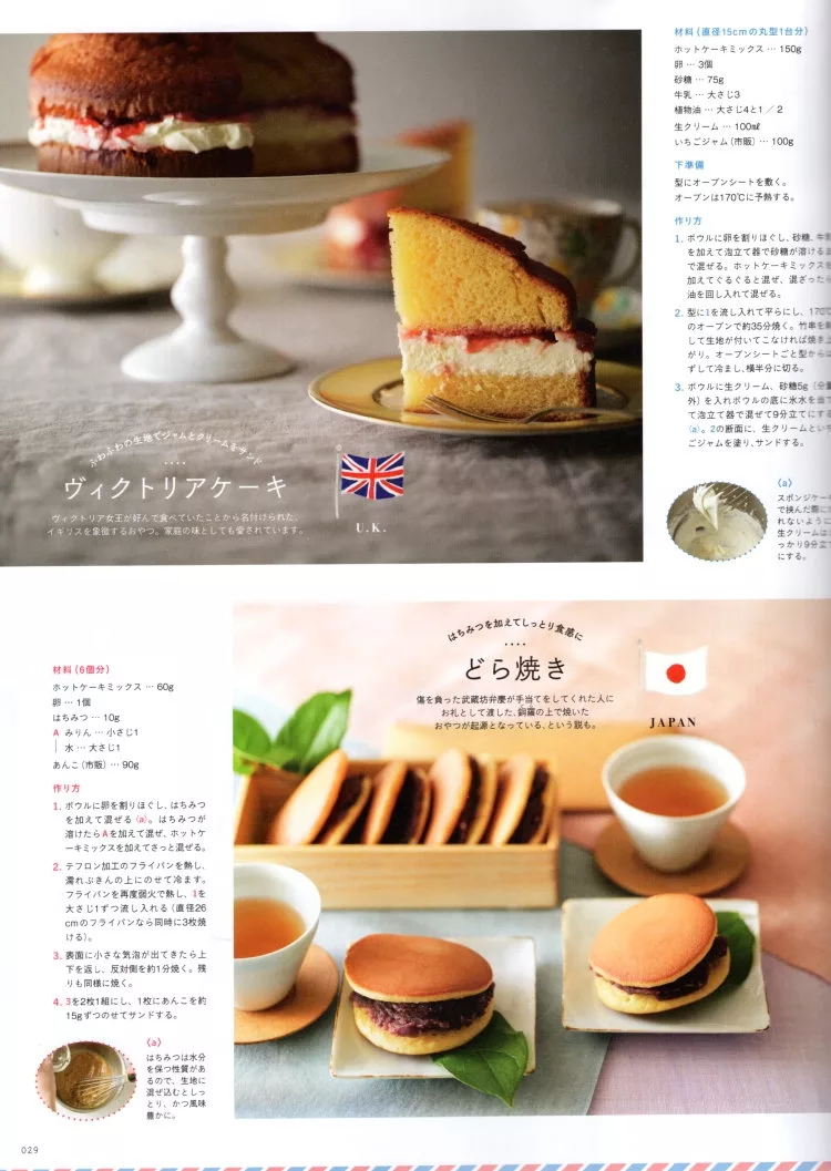 用鬆餅來做世界各國的甜點