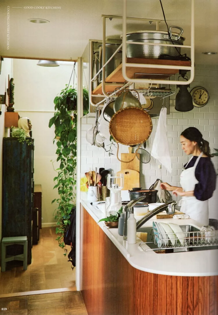 保留個人空間的廚房設計