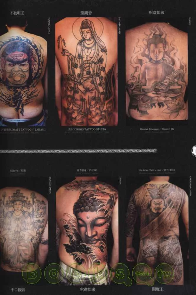 不同意境的神像描繪