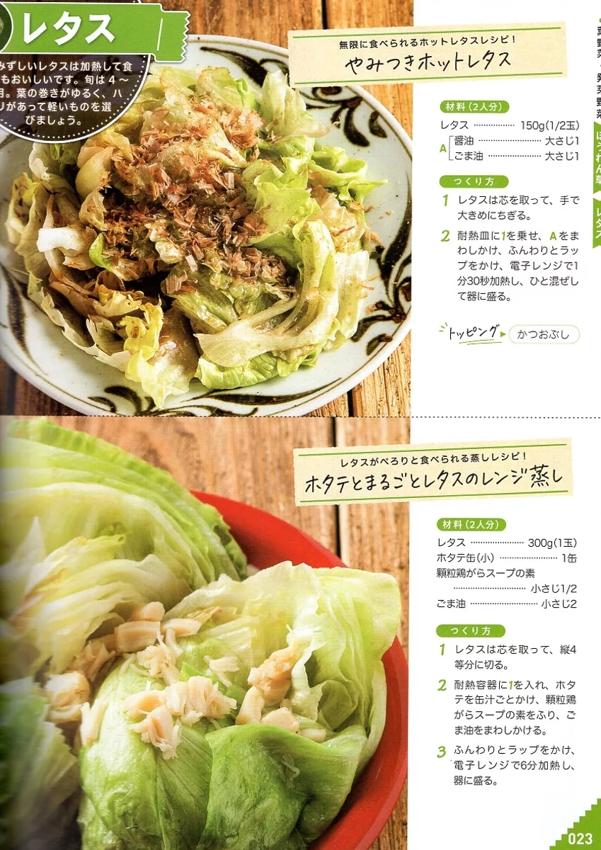 萵苣的應用料理