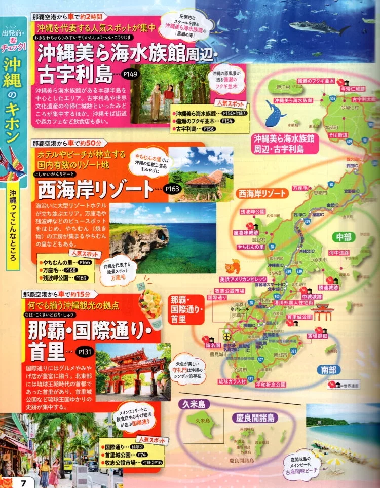 沖繩本島和周邊離島的旅遊