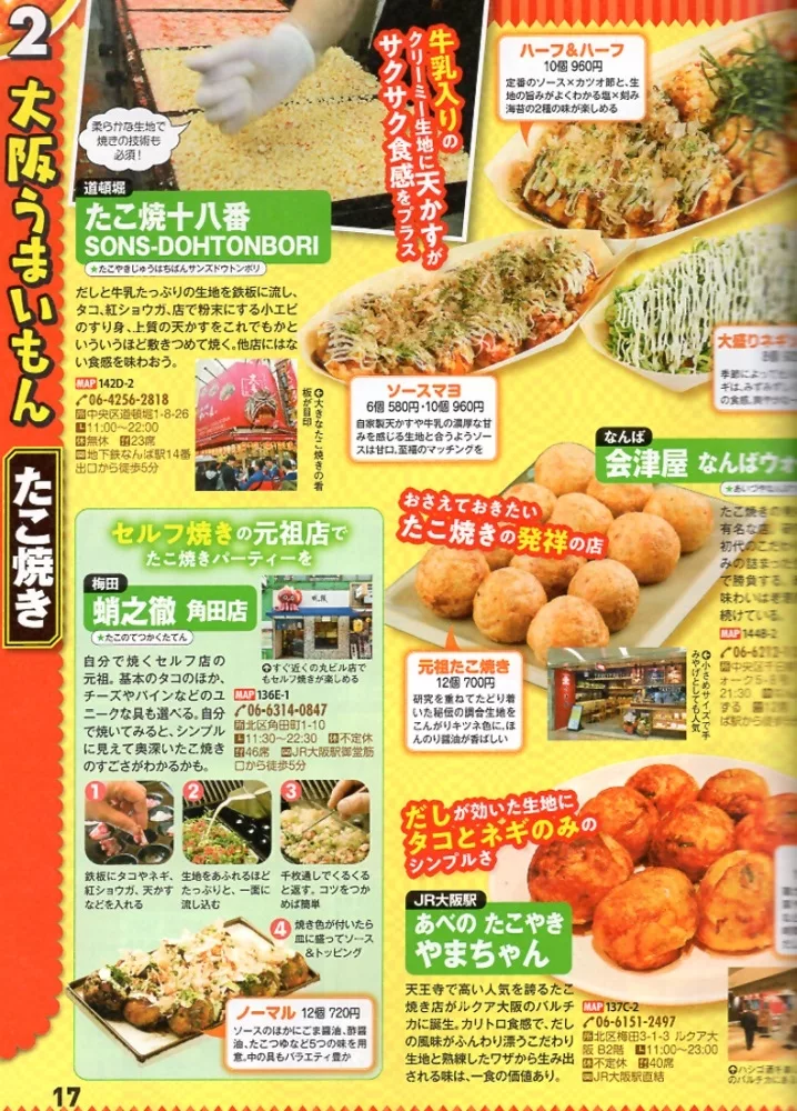 美味的章魚燒美食料理