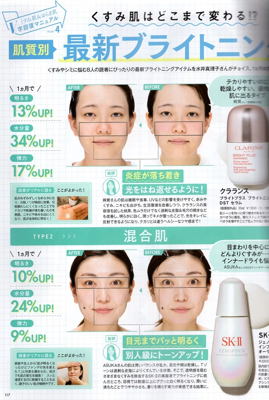 美白新品一個月試用報告