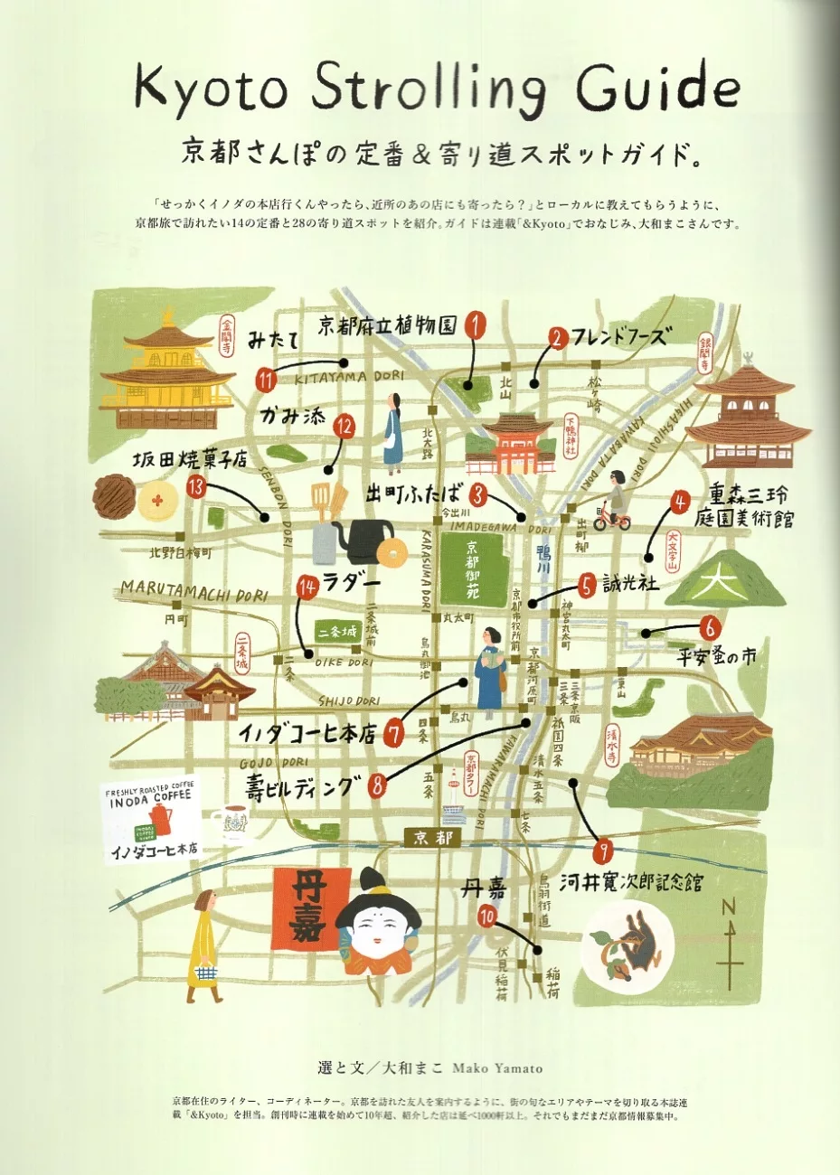 京都散步指南