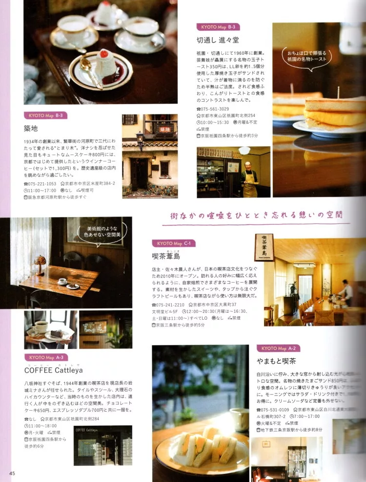 京都喫茶店地圖