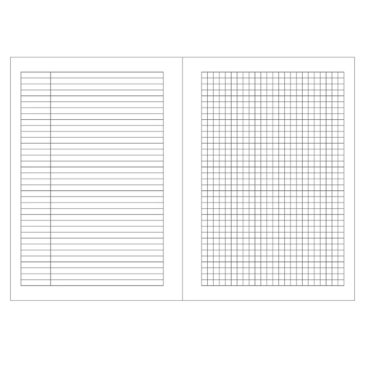 博客來 A5 25k 方格筆記內頁 介紙1 0 鋼筆適用紙 孔