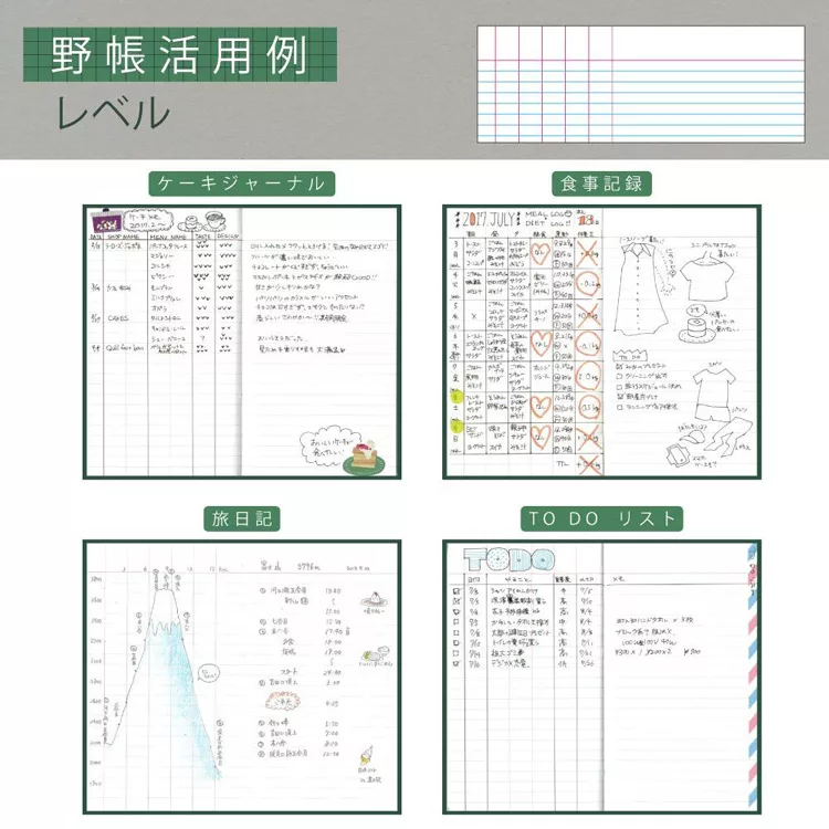 博客來 Kokuyo 60周年限定測量野帳商品set