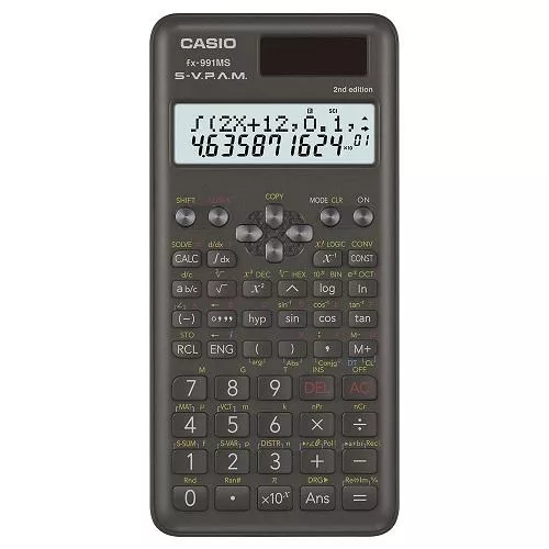 博客來 Casio卡西歐標準型工程型計算機fx 991ms 2