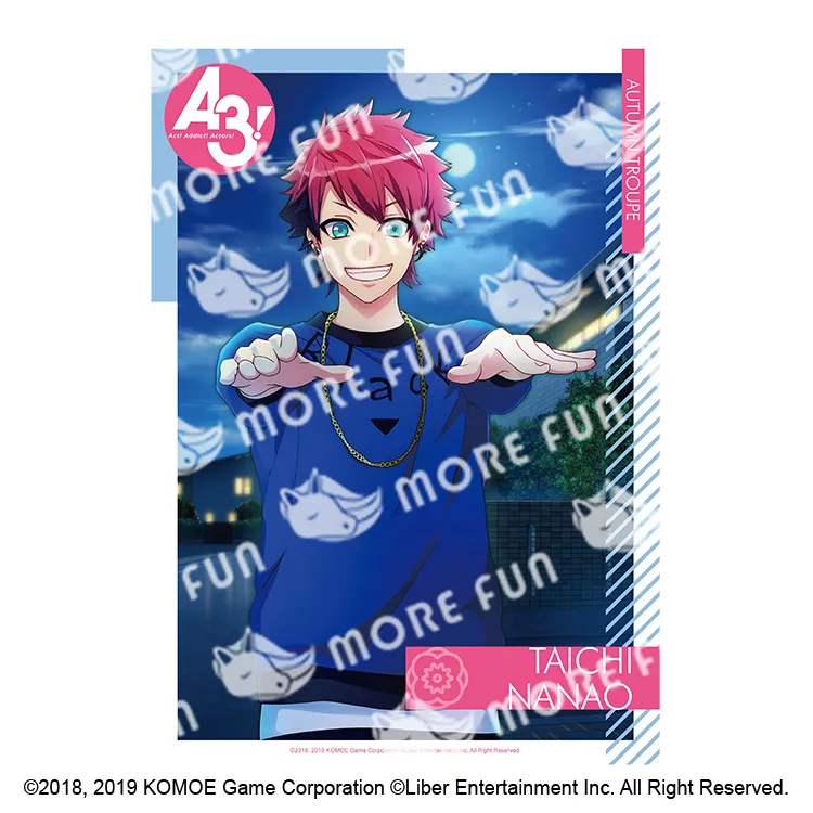 博客來 A3 角色海報 七尾太一