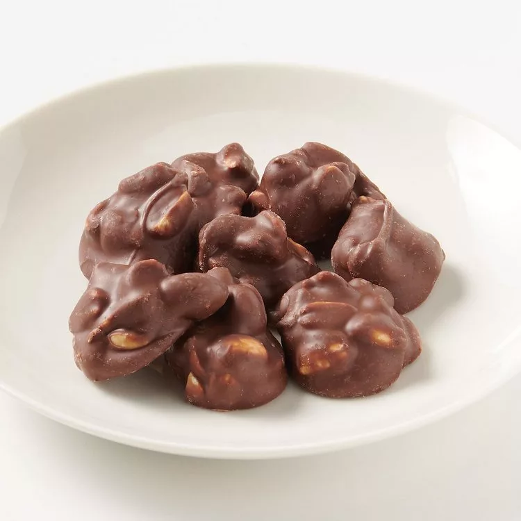 博客來 Muji 無印良品 花生巧克力 S 219g