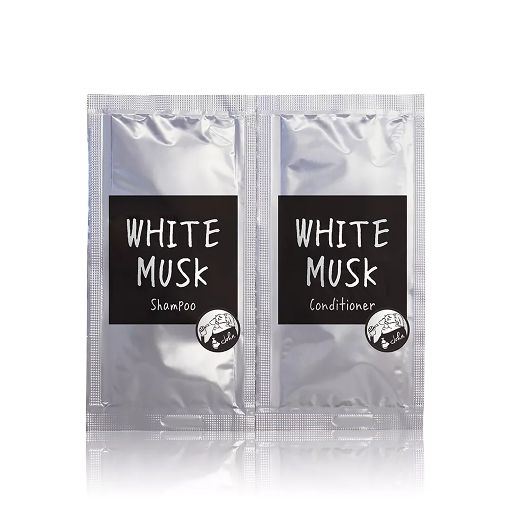 日本John’s Blend 洗潤髮旅行體驗包 10ml 白麝香