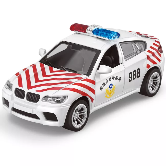 樂彩森林 - 聲光迴力警務用車-國道警車-迴力