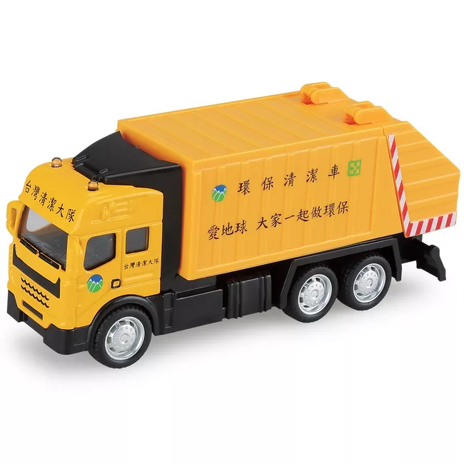 樂彩森林 - 聲光迴力城市守衛隊-垃圾車-迴力