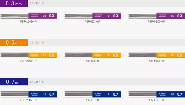 博客來 Kokuyo 六角自動鉛筆芯b 0 5mm