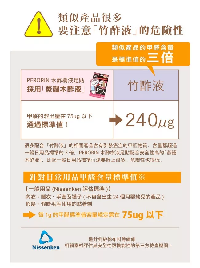 博客來 Perorin 日本製木酢樹液足貼 3 4gx12枚 盒 無香